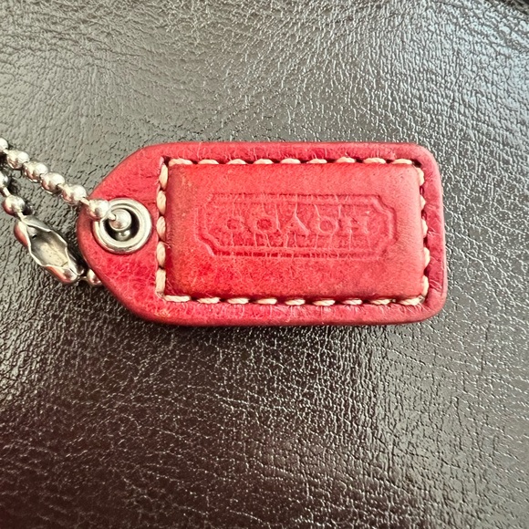 Coach Red Signature Wristlet - Picture 3 of 7